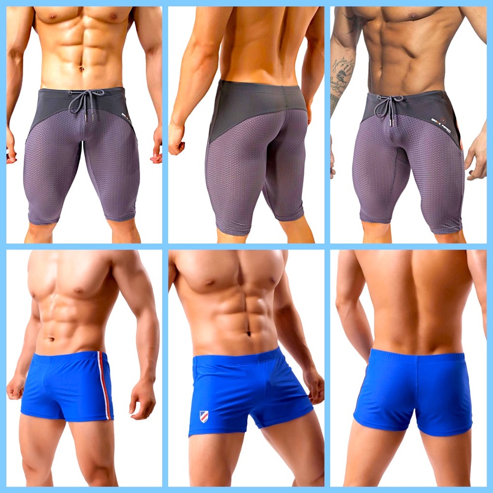 Men’s XL - MIZOK Yoga Capris / COMMANDO Pouched Shorts - BOTH!